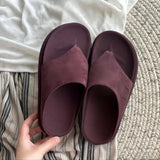 Bonnyshow  Flats Platform Women's Slippers Clip Toe Flip Flops Beach Shoes Woman Sandals Summer 2025 Casual Dress Slides Mujer De Sandalias