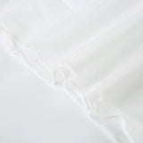 Bonnyshow  V-neck Lace Patchwork Transparent Tees White Summer Mesh Sexy Bandage Chic T-shirt Hottie Slim Solid Retro Tops