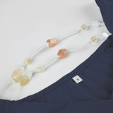 Bonnyshow  Simple Beading V-Neck Hotsweet Summer T-Shirts Short Sleeve Slim Cute Design Fashion Women Blouses
