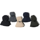 Bonnyshow Summer Bucket Hat Women Men Solid Color Quick Drying Fisherman Cap Folding Drawstring Unisex Sun Visor Hats Outdoor Panama Caps