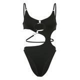 Bonnyshow Sexy tops women Summer one-pieces bodycon bodysuit padded shoulder bodysuit black sleeveless body suits for women white