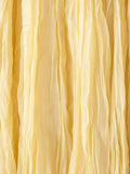 Bonnyshow  Solid Color Folds Long Skirt Women Summer New High Elastic Waist Chic Elegant A-line Faldas Streetwear Fashion Casual Midi Skirt