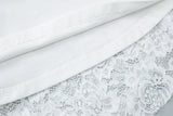Bonnyshow  Patchwork High Waist See-Through Casual Streetwear Irregular Female Y2k Skirt 2025 White Lace Summer Sexy Skirt For Women
