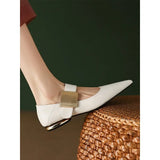 Bonnyshow  Spring Women Nature Suede High Thick Heels SmallHut Black Apricot Square Toe Pumps Elegant Lady Metal Decoration Shoes