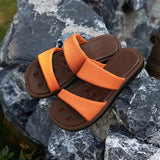 Bonnyshow  Flats Women's Beach Slippers Summer Sandals Casual Flip Flops Woman 2025 Trend Sport Walking Shoes New Slides Sneakers De Mujer