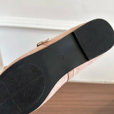 Bonnyshow  New Spring Butterfly-knot Women Ballet Shoes Fashion Outdoor Dress Shoes Female Street Style Soft Sole Flats Shoes