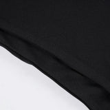 Bonnyshow  Simple Solid Skinny Metal Halter Bodysuits Sexy Summer Ruched Hottie Fashion Backless Rompers