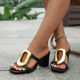 Bonnyshow  Sexy Designer Wedding Shoes Elegant Women Sandals Medium High Heel Open Toe Luxury Fashion Party Women's Shoes