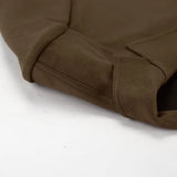 Bonnyshow  Women's Vintage Solid Suede Jacket Coat Turndown Collar Single Breasted Long Sleeve Outerwear Autumn Streetwear Fashion Jackets