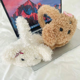 Bonnyshow Winter Thickened Warm Plush Puppy Earmuffs Earplugs Windproof Women's Ear Warm Plush Earmuffs Warm Headphones Accessories Gifts