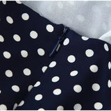 Bonnyshow  Polka Dot Halter Long Dress Women Elegant Sleeveless Backless Lace Up High Wasit Slim Vestido 2025 New Summer Fashion Lady Robes