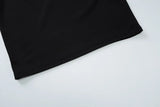 Bonnyshow  Elegant Sleeveless Lace Slim Fit Strapless Dresses Fashionable Black White Patchwork Dress 2025 Summer Party Women's Long Robe