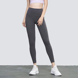 Bonnyshow Yoga Pants Gym Leggings Women Girl Fitness Soft Tights High Waist Elastic Breathable No T Line Sports Pants