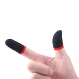 Bonnyshow 10Pcs Mobile Phone Finger Cuff Fibroid Mobile Game Touch Screen Fiber Breathable And Sweat Resistant Walking Game Finger Cuff