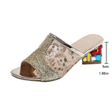 Bonnyshow  Shoes Low Fabric Rome Hoof Heels PU Rubber Cotton Shoes Low Hoof Heels Fabric Rubber Rome PU