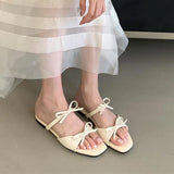 Bonnyshow  Summer Brand Women Slipper Fashion Slip On Ladies Casual Flip Flop Shoes Soft Flat Heel Outdoor Beach Slides Mujer