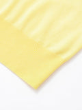 Bonnyshow  Pocket Solid Knitted T-shirt Women Buttons Turndown Collar Short Sleeve Tee Shirts Summer Simple Casual Fashion Tops T-shirts