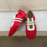 Bonnyshow  Flats Women's Sports Shoes Fashion Sneakers Casual Shallow Loafers Shoes 2025 Summer Walking Ballet Trend Sneakers Women