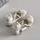 Bonnyshow  Summer Shoes Ladies Clogs Platform Female Footwear Round Toe Ballerinas Woman 2025 Shallow Mouth Increas Height Creepers New Dre