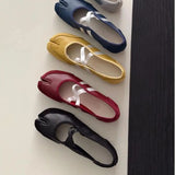 Bonnyshow  Split-Toe Casual Ballet Flats Shoes Women Pu Leather Cross Band Mary Janes Shoes Spring Autumn Streetwear Elegant Loafers New