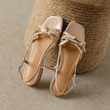 Bonnyshow  Summer Gladiator Women Sandals Casual Open Toe Red Patent Leather Shoes Ladies Elegant Flats Sandalias