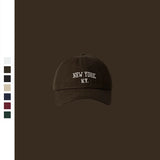 Bonnyshow Kpop Letter C Embroidery Women Baseball Cap Korean Hip Hop Men Peaked Cap Adjustable Unisex Snapback Sun Hats Gorras