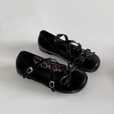 Bonnyshow  Summer Shoes Ladies Clogs Platform Female Footwear Round Toe Ballerinas Woman 2025 Shallow Mouth Increas Height Creepers New Dre