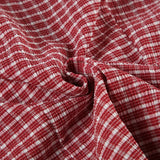 Bonnyshow  Plaid Print Retro Casual Blouses Fold Button Basic Slim Sexy 90s Streetwear Clothings Aesthetic Y2k Summer Outfits