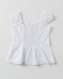 Bonnyshow  Sweet White Folds Blouse Top Women New Casual Single Breasted Ruffle Sleeveless Tank Tops Vest Preppy Style Basic Camisole Y2K