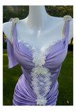 Bonnyshow  New Item Fashion Lace Patchwork Sleeveless Women's Dress A-line Tight Waist Female Party Dresses New Tide