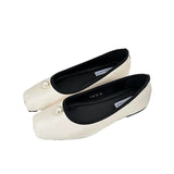 Bonnyshow  Fashion String Bead Ladies Flats With Shoes Spring Summer Female Slip On Footwear Shallow Women Ballet Flats Dance Shoes