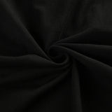 Bonnyshow  Hook Floral Lace Patchwork Top Black Sexy Cut Out Bow Decorate Short Sleeve T-shirt Elegant Slimming Clothes Summer
