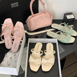 Bonnyshow  Summer Brand Women Slipper Fashion Slip On Ladies Casual Flip Flop Shoes Soft Flat Heel Outdoor Beach Slides Mujer