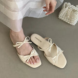 Bonnyshow  Summer Brand Women Slipper Fashion Slip On Ladies Casual Flip Flop Shoes Soft Flat Heel Outdoor Beach Slides Mujer