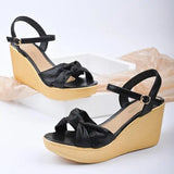 Bonnyshow  Fashion Womens Shoes 2025 Roman Sandals Large Size Suit Female Beige Clogs With Heel Muffins shoe Open Toe Luxury Summer Gladiat