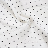 Bonnyshow  Fashion Simple Chic Polka Dot Print Women Straight Skirts Sweet Elegant Causal Summer All-Match Skirts