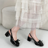 Bonnyshow  Summer Cover Toe Women Sandals Fashion Thick Heel Singbacks Mules Shoes Ladies Outdoor Gladiator Sandalias