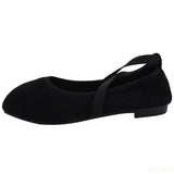 Bonnyshow  Ladies Ballet Shallow Flat Shoes Women's Retro Mary Jane Shoes Luxury soft sole shoe Women cross strap Flats Zapatos Mujer 2025