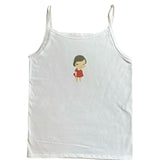 Bonnyshow  Aesthetic Emo Girls 2000s Y2k Top Street Sexy Hip Hop Sleeveless Off Shoulder Slim Fit Cute Baby Tight Tank Top Y2K Short Style