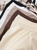 Bonnyshow  Sexy Strapless Blouse One-shoulder Slim Long-sleeved T-shirt Female