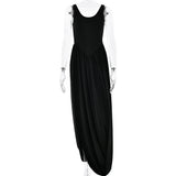 Bonnyshow White Long Beach Dress Women Elegant Sleeveless Slim Holiday Dresses Summer Sexy High Split Backless Club Party Dress 2024 Black