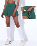 Bonnyshow Saint-Tropez Green Tennis Skirt