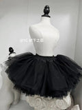 Bonnyshow  Summer New Bow Tie High Waist Slimming Birthday Party Dresses Sleeveless High Waist Sweet Girls Princess Cake Dress