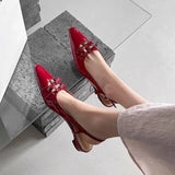 Bonnyshow  Designer Summer Cover Toe Women Sandals Fashion Butterfly-knot Dress Shoes Women's Low Heel Stripper Party Sandalias