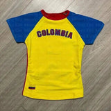 Bonnyshow  Y2K Jersey High Street Short Sleeved T-shirt For Women's 2024 Summer New High-Quality Pattern Printed Jamaica Fashion T-Shirt