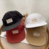 Bonnyshow Retro Quick-drying Baseball Cap Women Men Summer Breathable Thin Sun Hat Hip-hop  Soft Top Short Brim Snapback Caps