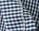 Bonnyshow  plaid shirt women sleeveless V-neck buttons down chic shirt cotton spring summer tops