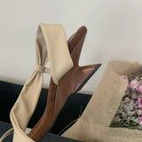 Bonnyshow  Women Sandals Designer Wedges Heels Shoes Summer Fashion Square Open Toe Party Dress Zapatos De Mujer