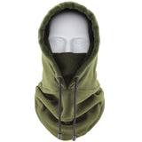 Bonnyshow Warm Fleece Balaclava for Men Women Winter Face Mask Neck Warmer Hooded Cap Windproof Thermal Head Cover Beanies Bandana
