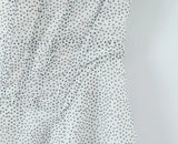 Bonnyshow  Sexy Corset Style Sling Polka Dot Mini Dress Women Lace Up Bandage Back Low Waist  A-line Summer Dresses Party Robe